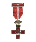 MEDALLA CRUZ DEL MERITO MILITAR DISTINTIVO ROJO