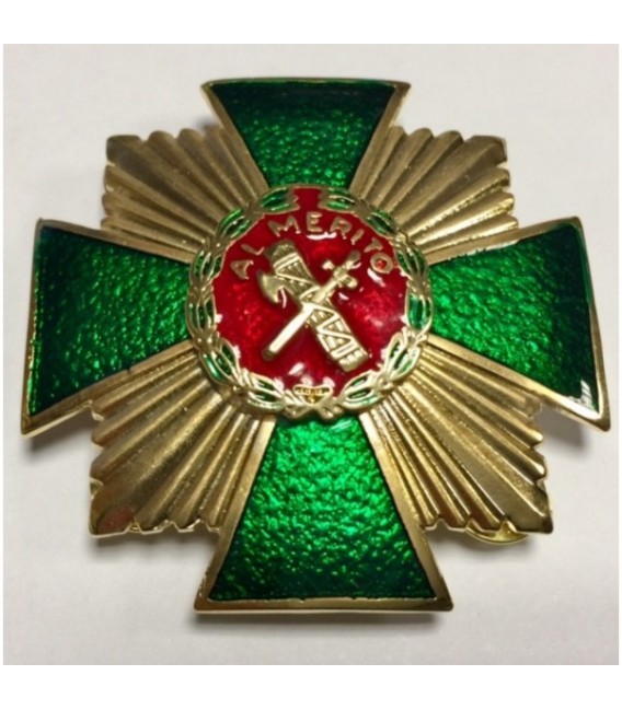 PLACA MERITO GUARDIA CIVIL DISTINTIVO ROJO